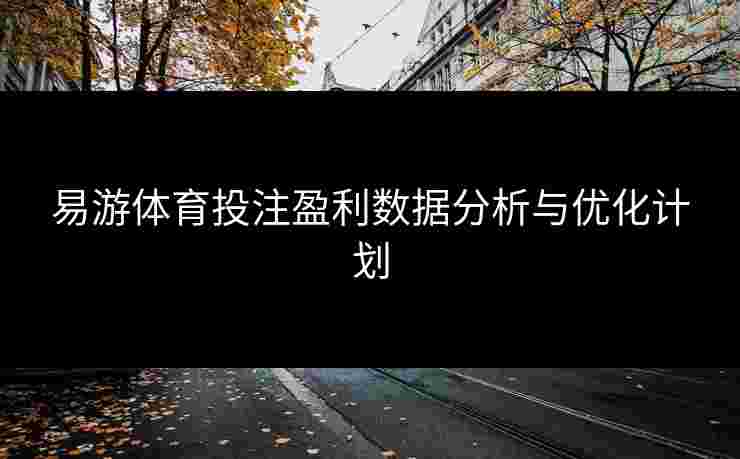 易游体育投注盈利数据分析与优化计划